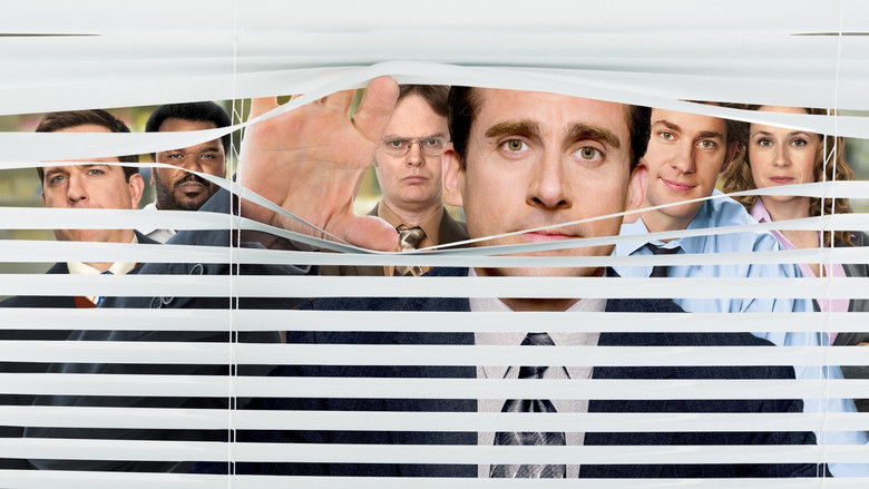 Michael Scott leading a deeply uncomfortable staff meeting in the conference room
