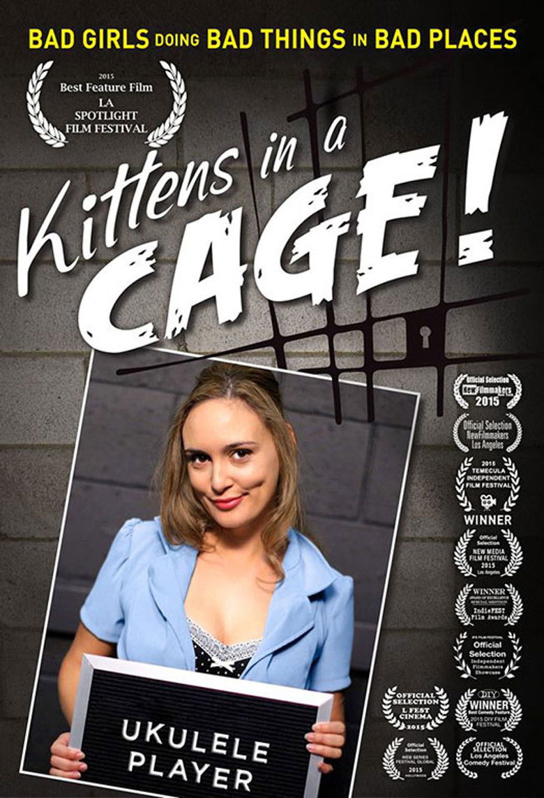 Kittens in a Cage poster background
