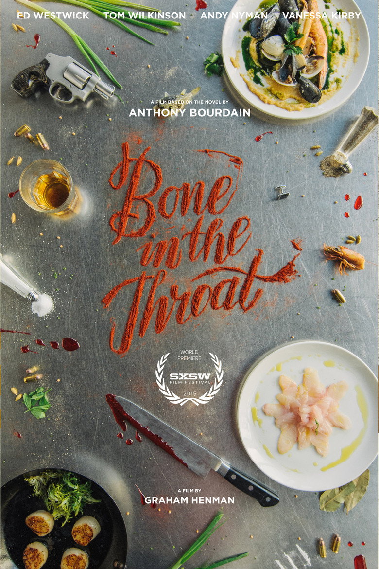 Bone in the Throat poster background