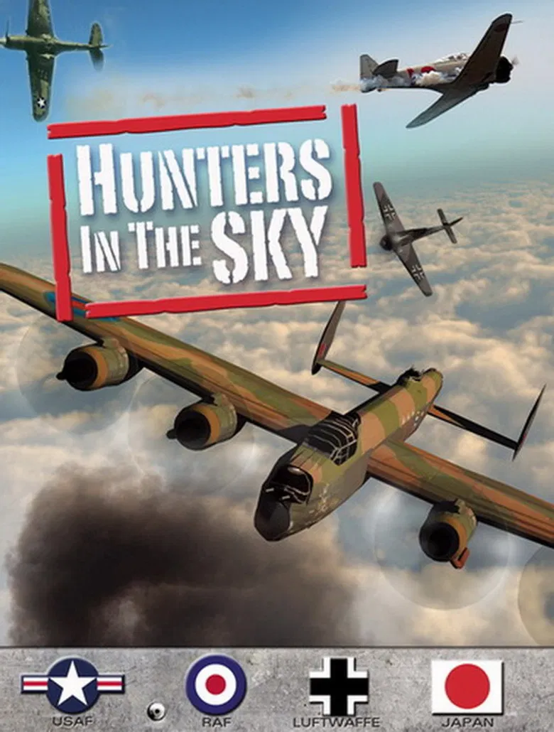 Hunters in the Sky: Fighter Aces of WWII poster background