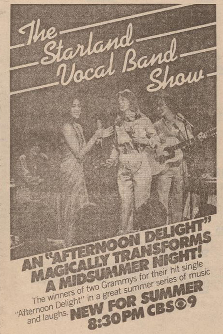 The Starland Vocal Band Show poster background