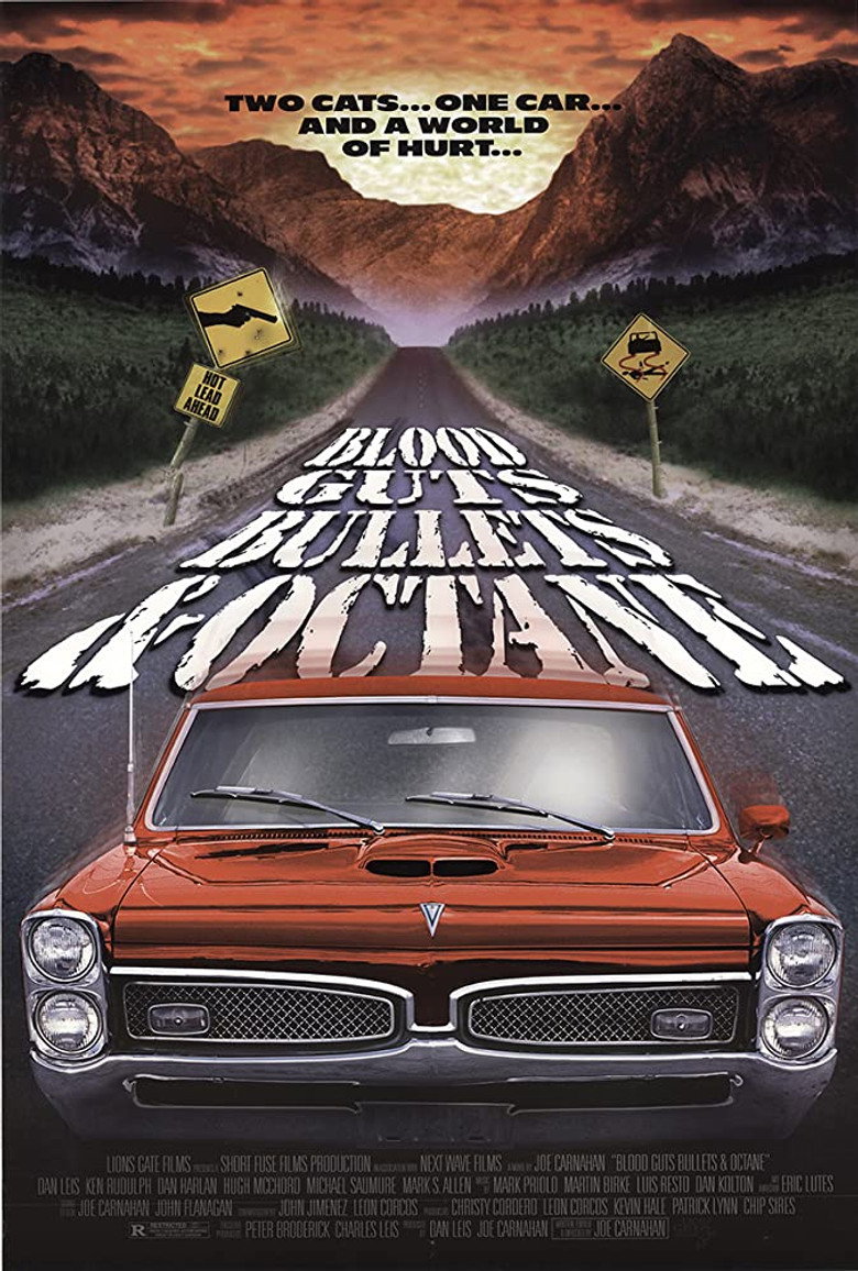 Blood, Guts, Bullets and Octane poster background