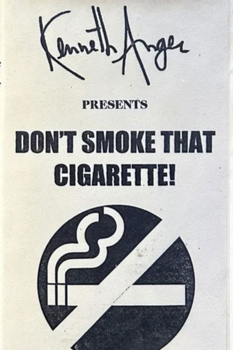 Don't Smoke That Cigarette poster background