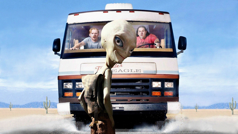 The trio standing in the desert at night