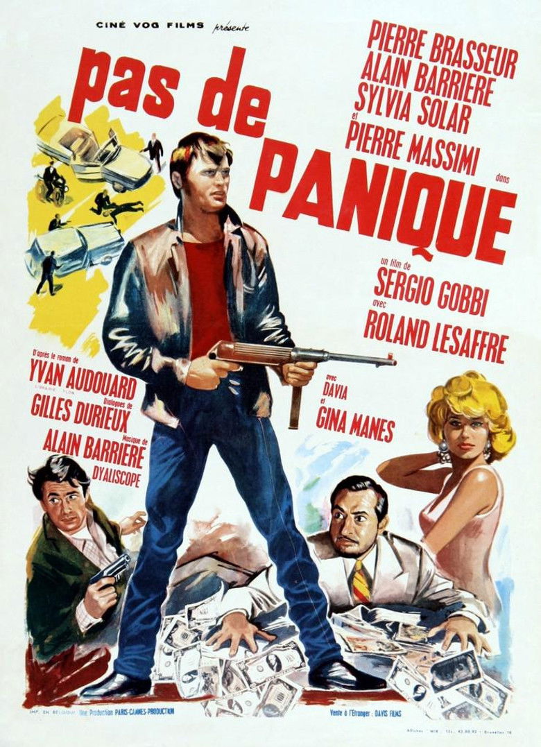 Pas de panique poster background
