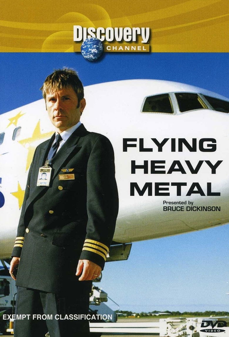 Flying Heavy Metal poster background