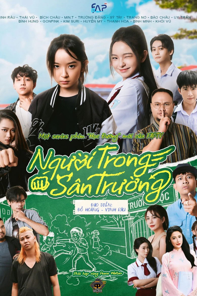 Người Trong Sân Trường poster background