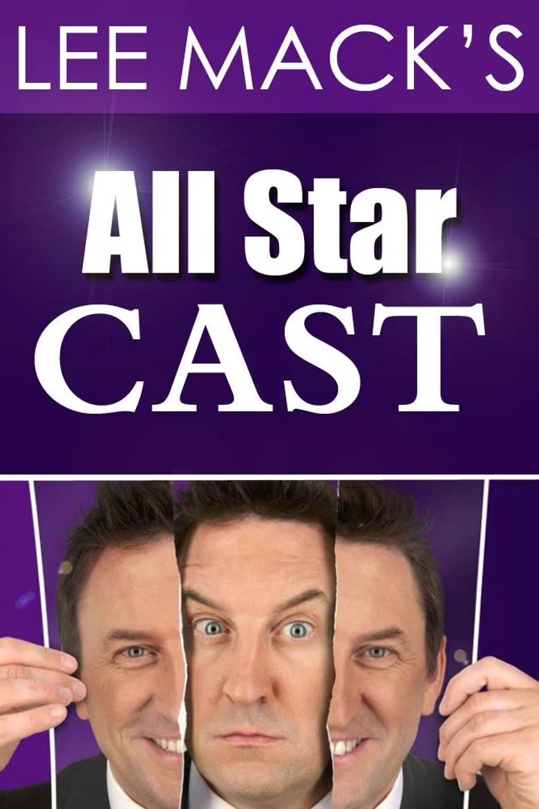 Lee Mack's All Star Cast poster background
