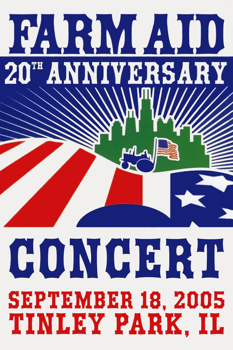 Farm Aid: 20th Anniversary Concert poster background
