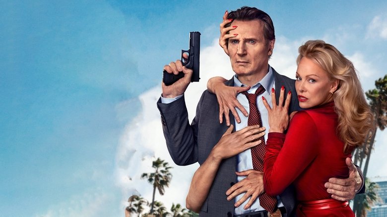 Frank Drebin Jr. stands in his quintessential trench coat