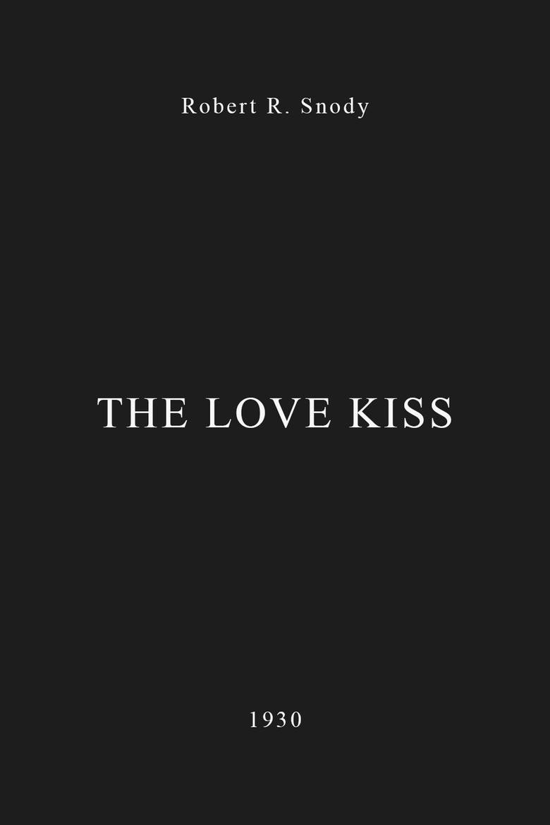 The Love Kiss poster background