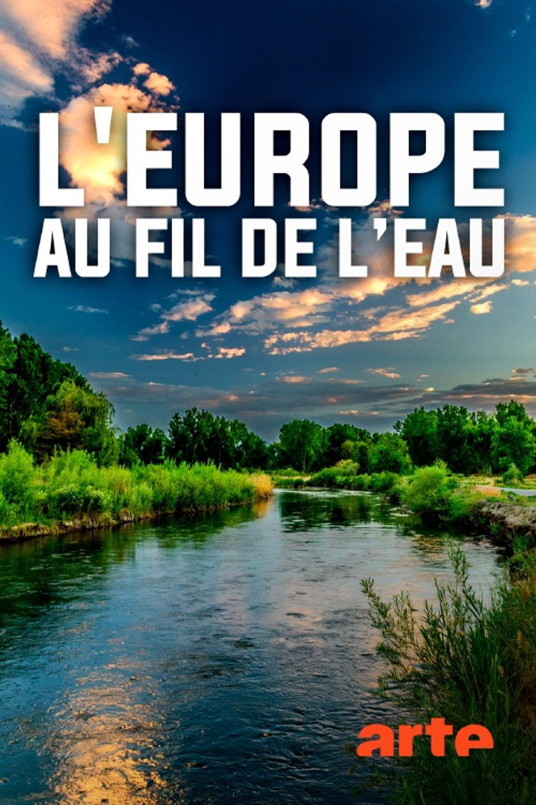 Stromaufwärts! Europas Wasserwege poster background