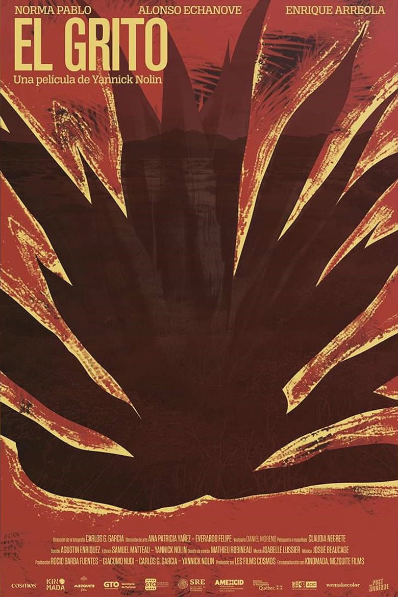 El grito poster background