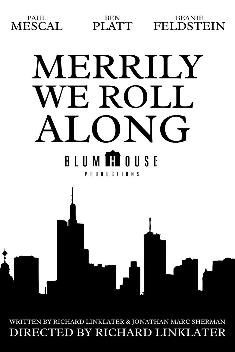 Merrily We Roll Along poster background