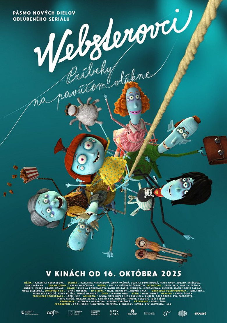 The Websters: Stories on a Spider's Thread poster background