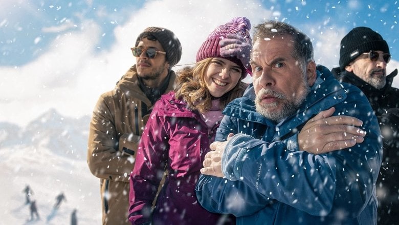 The Brazilian family arrives in Bariloche, their bright luggage and louder voices clashing with the alpine backdrop.