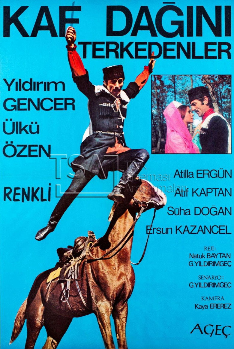Kaf Dağını Terk Edenler poster background