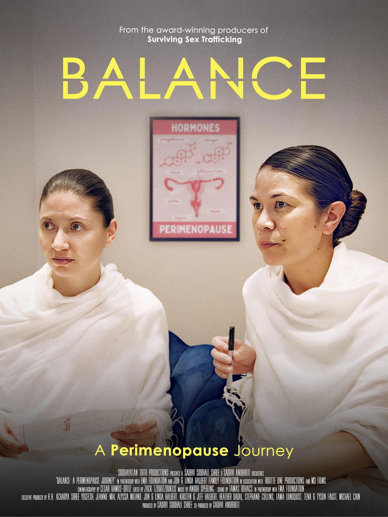 Balance: A Perimenopause Journey poster background