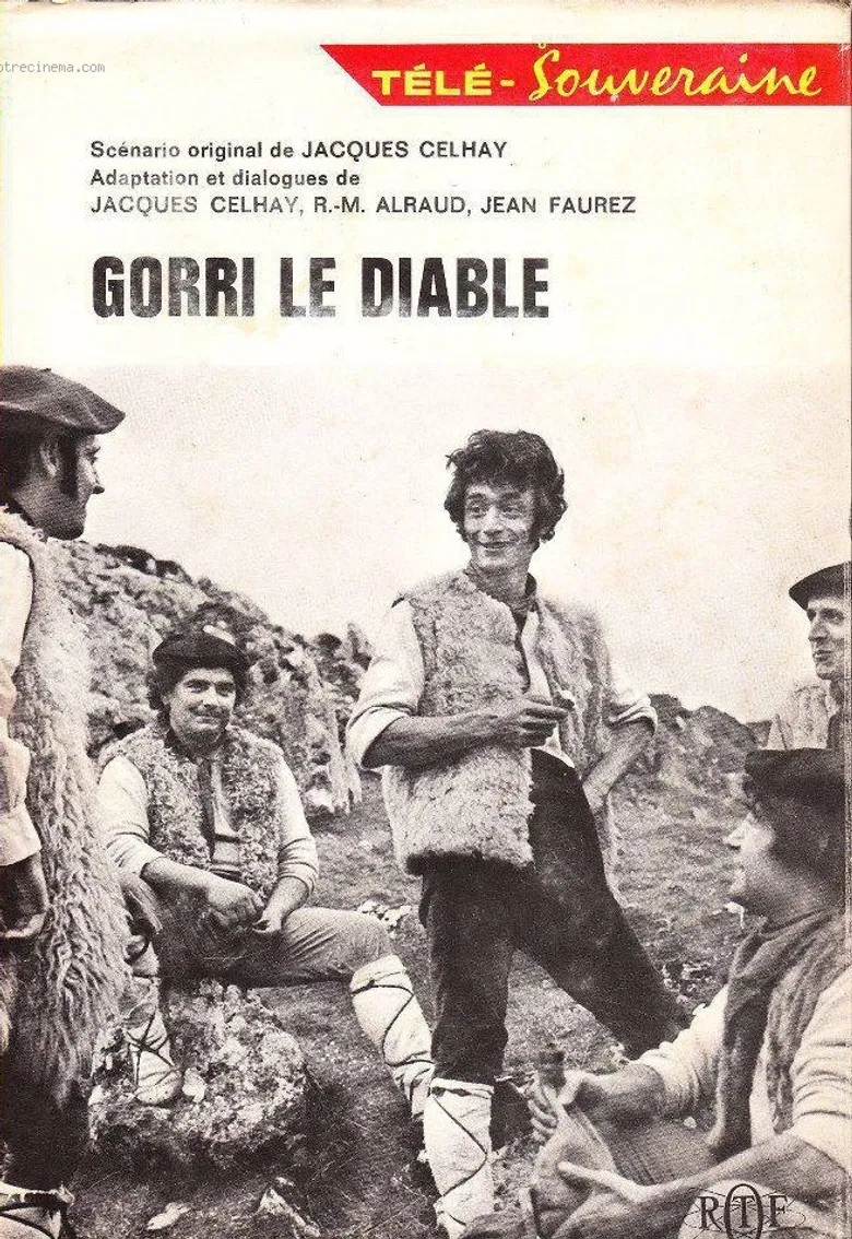 Gorri le diable poster background