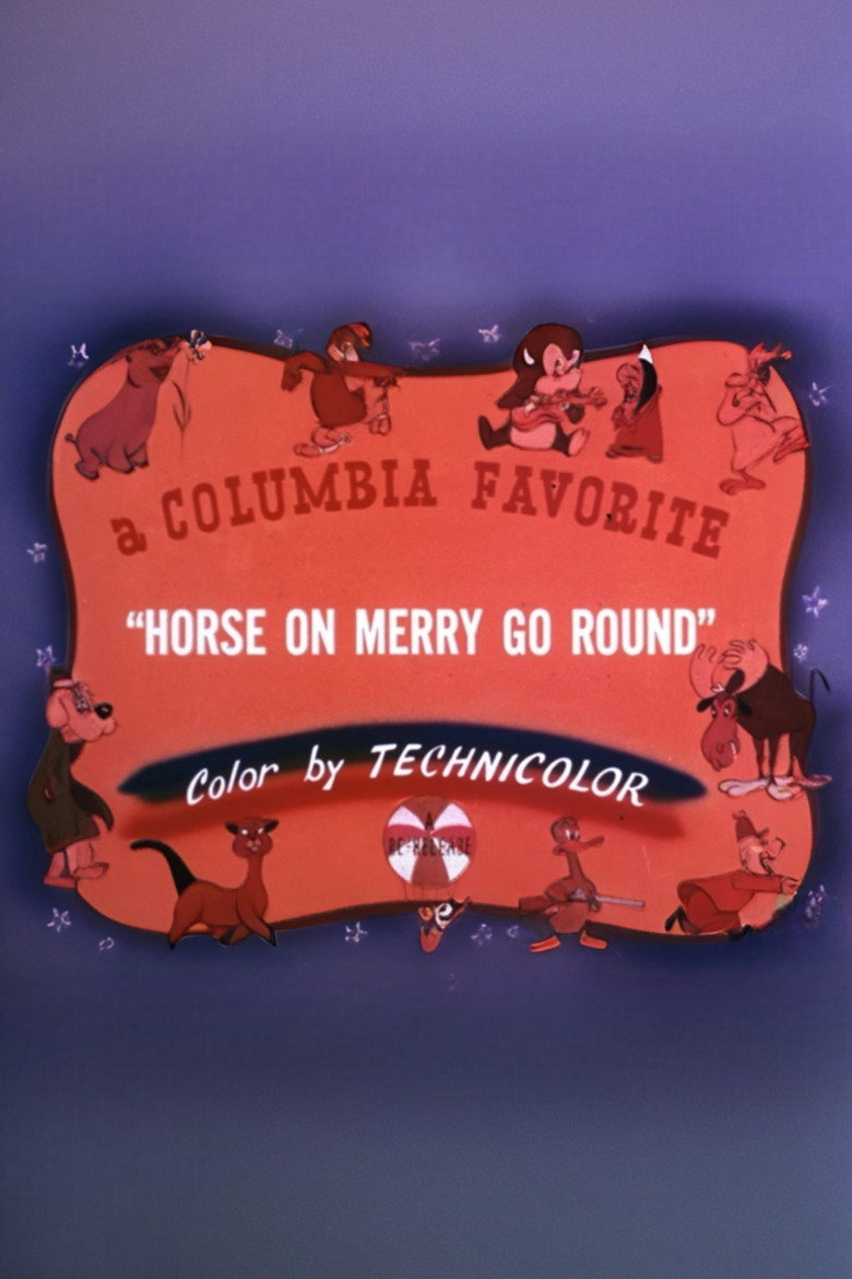 The Horse on the Merry-Go-Round poster background