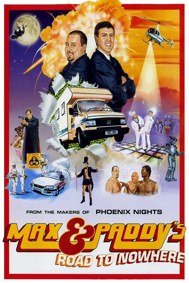 Max and Paddy's Road to Nowhere poster background