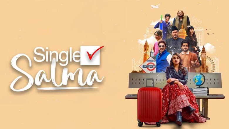 Salma and Sikander share an awkward meal in a brightly lit Lucknow restaurant, their expressions a mix of discomfort and reluctant curiosity.