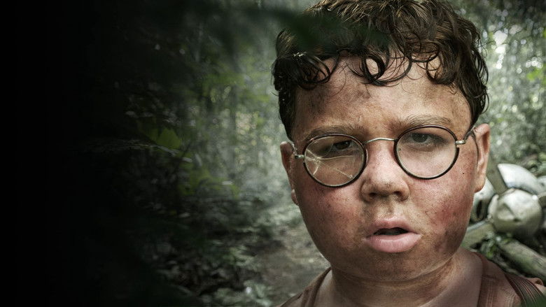 The lush, overgrown tropical jungle where the boys establish their first camp