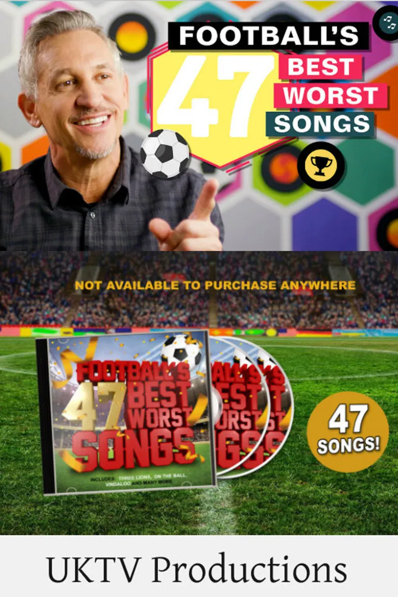 Football's 47 Best Worst Songs poster background