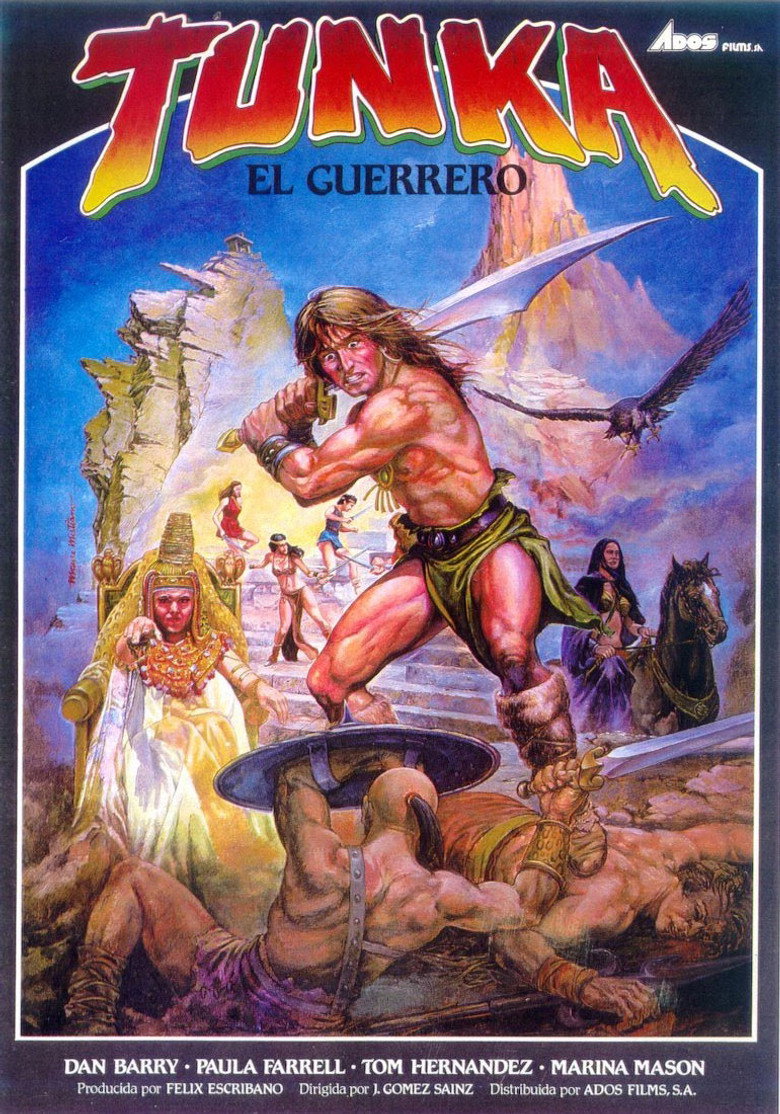 Tunka, El Guerrero poster background