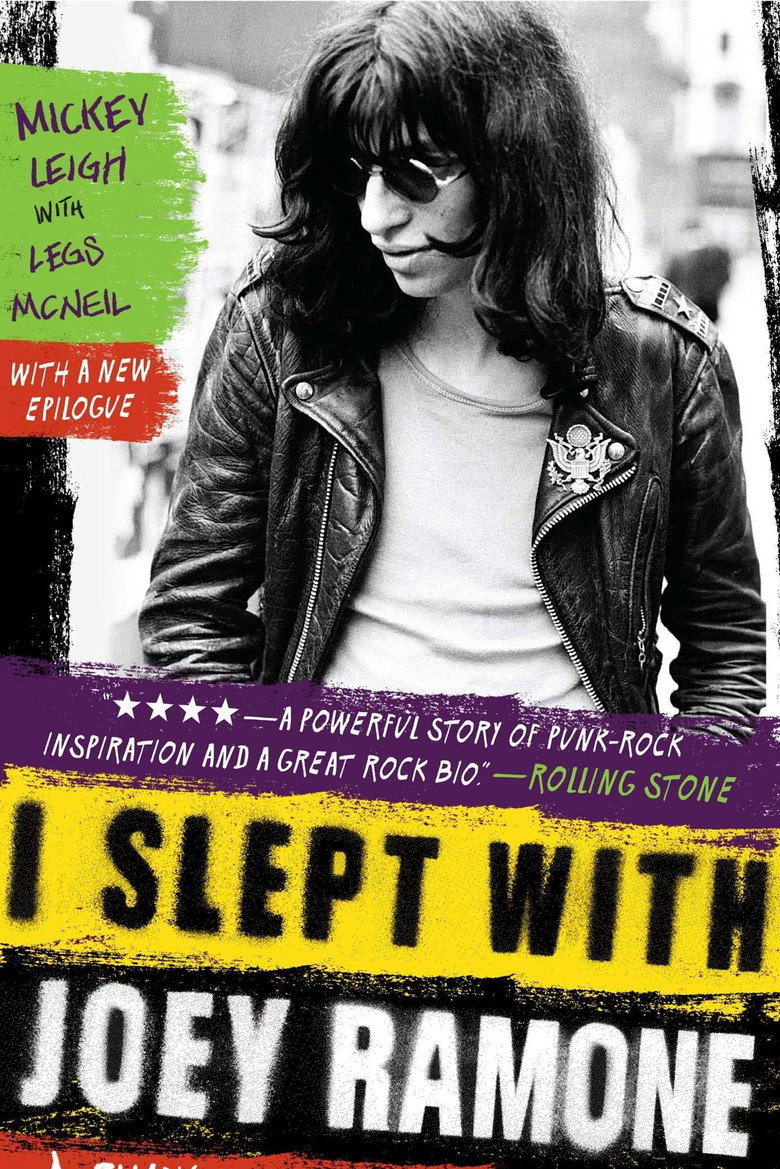 I Slept with Joey Ramone poster background