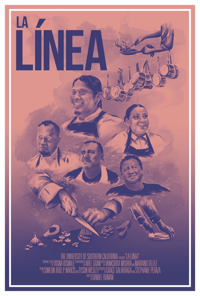 La Línea poster background