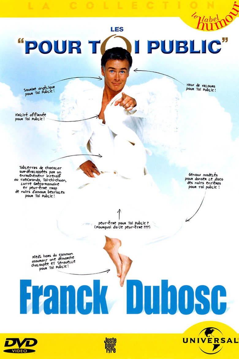 Franck Dubosc - Les Pour Toi Public poster background