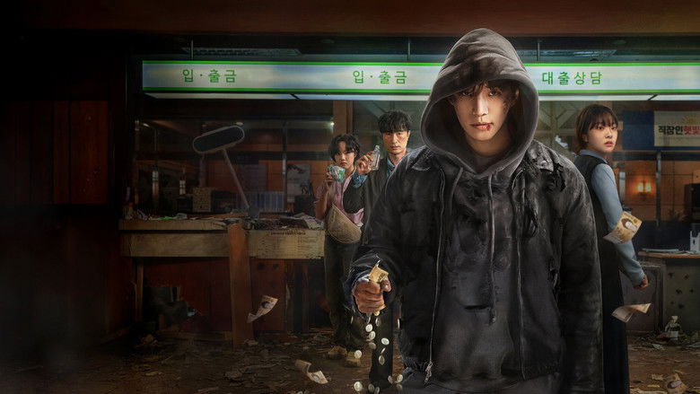 Kang Sang-woong looking stressed with his wallet