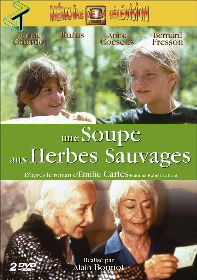 Une soupe aux herbes sauvages poster background