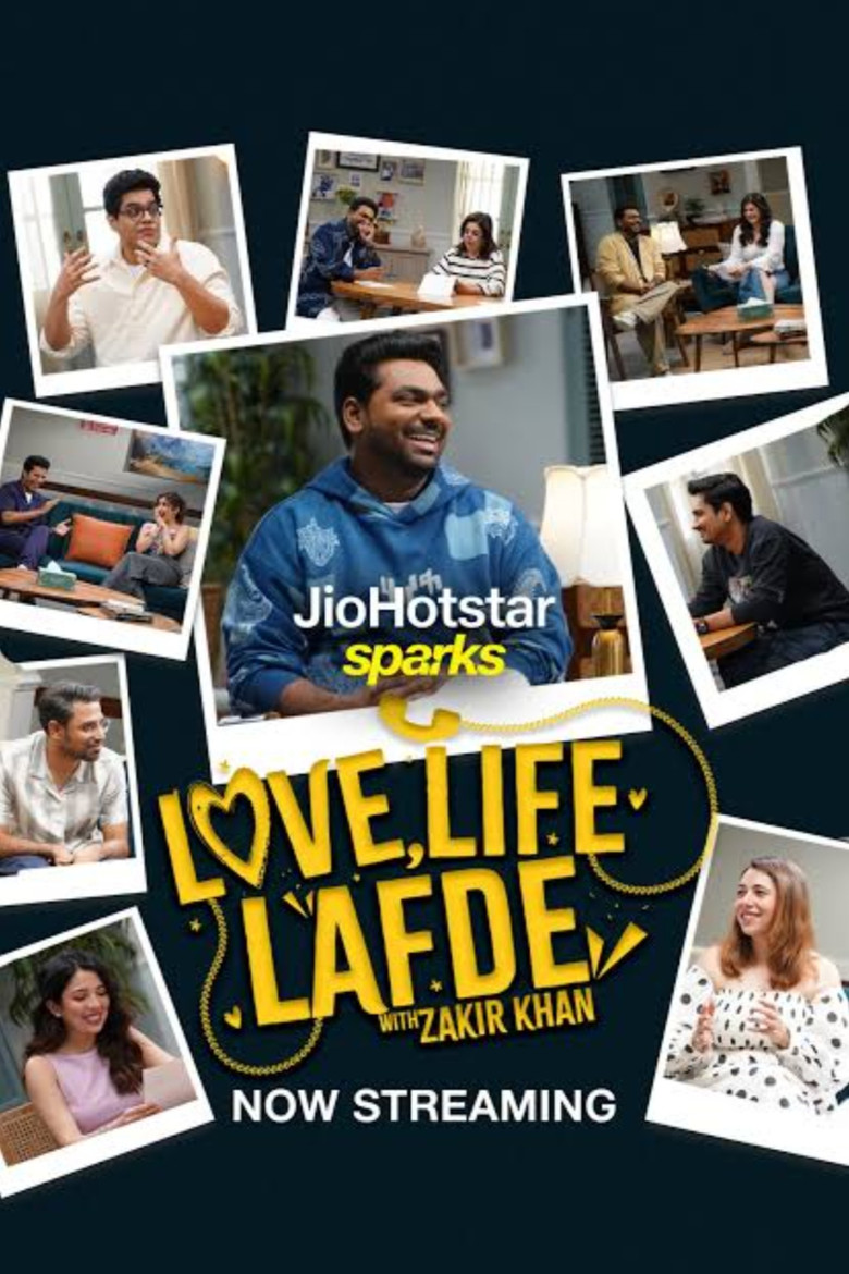 Love, Life, Lafde with Zakir Khan poster background