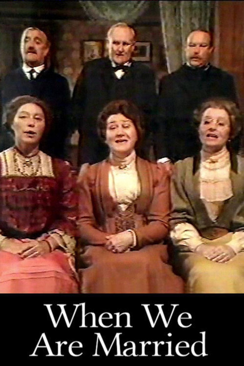 When We Are Married poster background