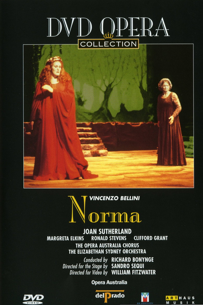 Bellini: Norma poster background