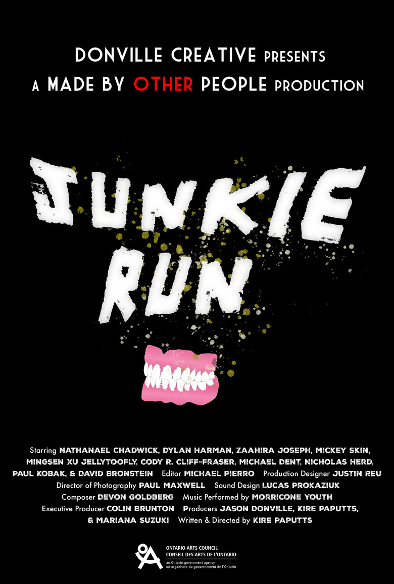 Junkie Run poster background