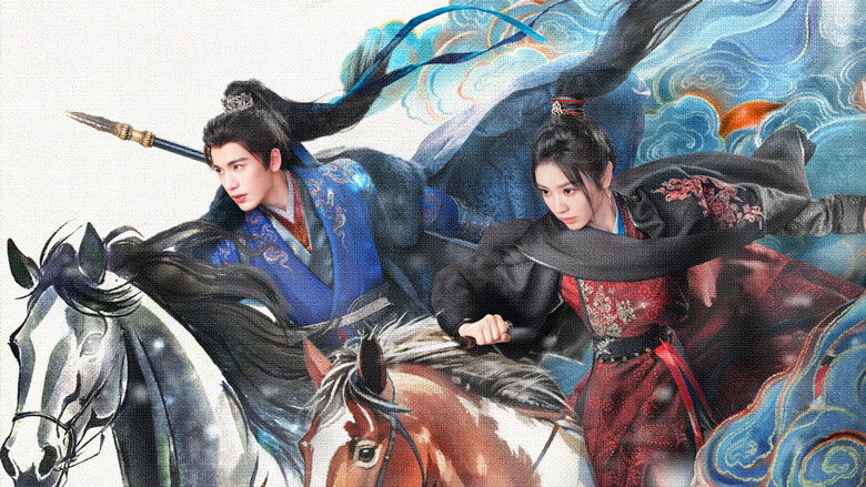 A wide shot of the battlefield, emphasizing the cold, blue steel of the armor against the desaturated, dusty landscape.