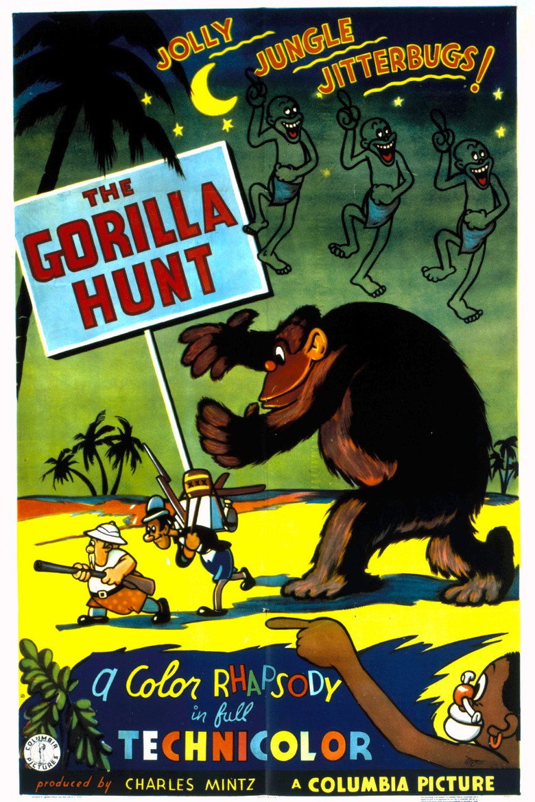 The Gorilla Hunt poster background