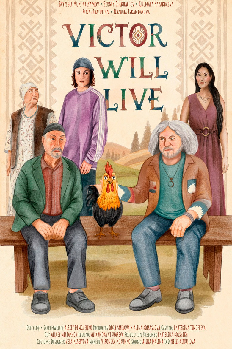 Victor Will Live poster background