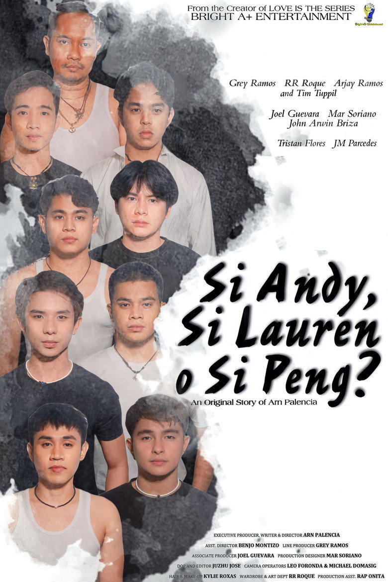 Andy, Lauren, or Peng? poster background