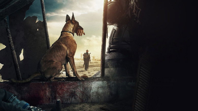 A ruined, post-apocalyptic cityscape with crumbling skyscrapers