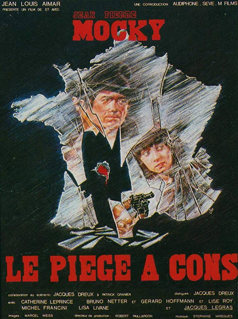 Le piège à cons poster background