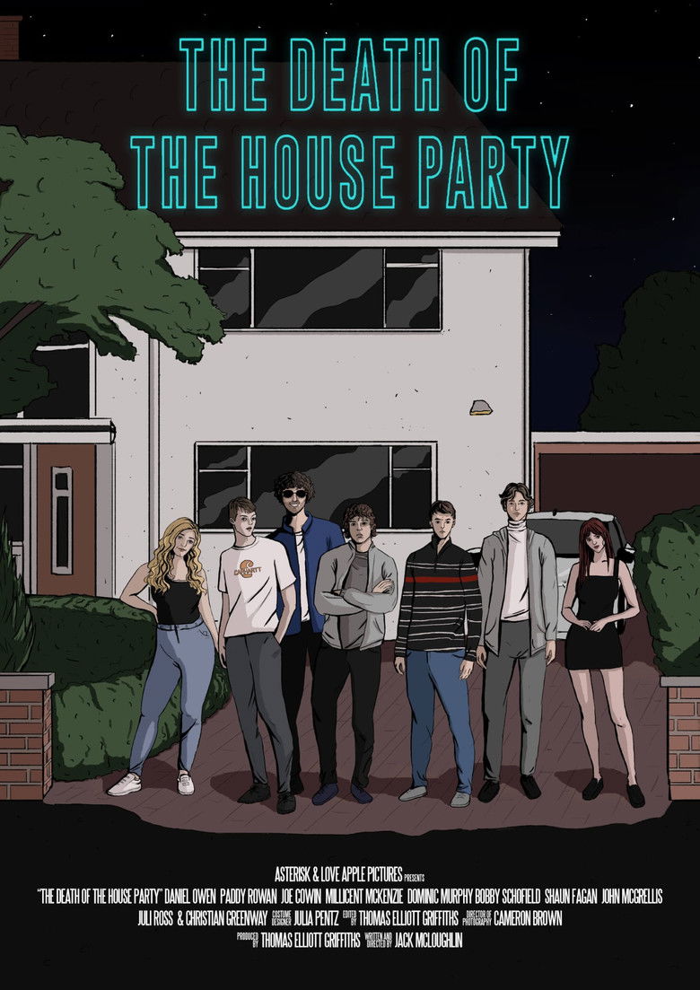 The Death of the House Party poster background