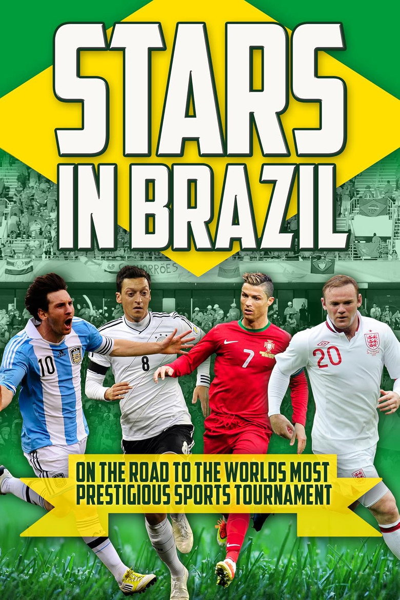 Stars in Brazil poster background