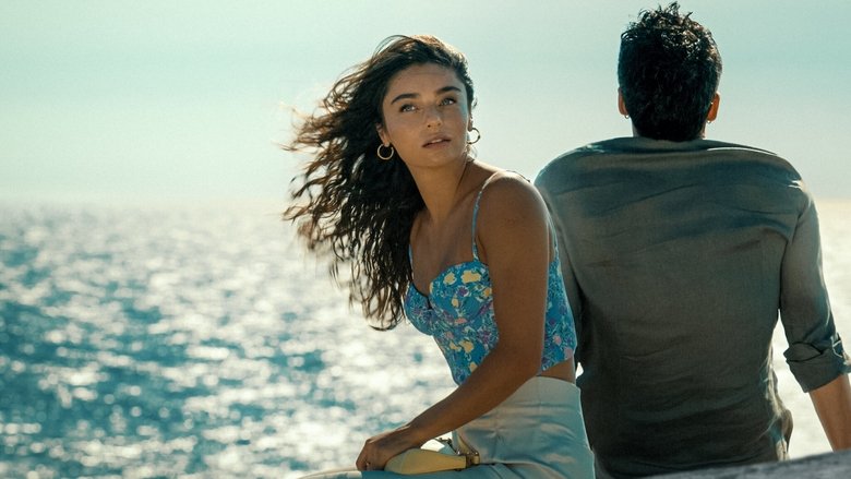 A sunlit villa overlooking the Aegean Sea, where Sahra and Deniz’s grandmothers sip tea while orchestrating their reunion