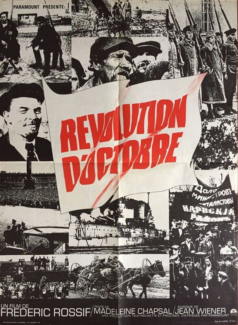 October Revolution poster background