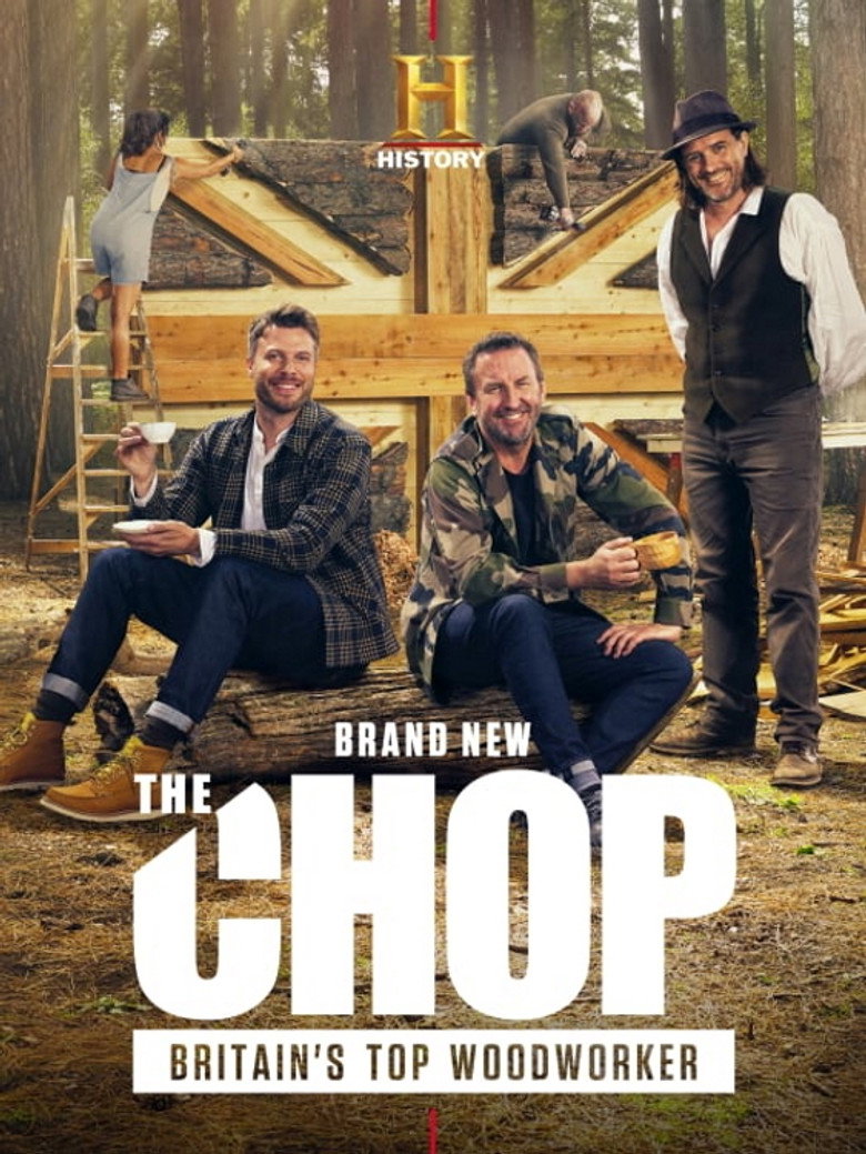 The Chop: Britain's Top Woodworker poster background