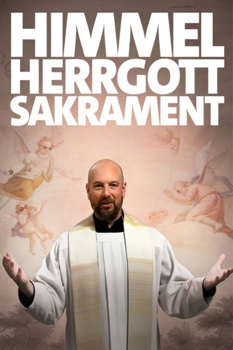 Himmel, Herrgott, Sakrament poster background